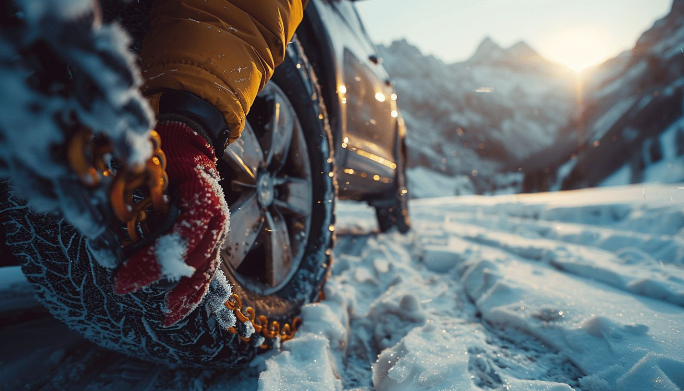 Automobiles - Optimisation du budget hivernal : la location de chaînes à neige entre particuliers
